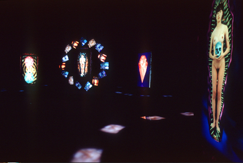 digital kiss　1994　Media Installation　広島市現代美術館